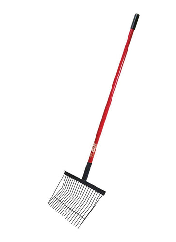 Bully Tools 92342 Stall Fork with Fiberglass Handle