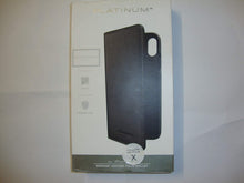 Load image into Gallery viewer, Genuine American Leather Folio Case for Apple iPhone X - Charcoal