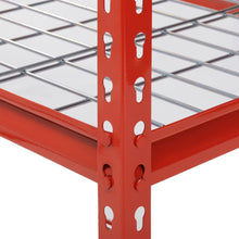 Load image into Gallery viewer, Muscle Rack UR184872-R 5-Shelf Steel Shelving Unit, 48" Width x 72" Height x 18" Length, Red