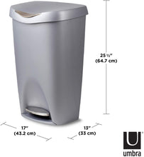 Load image into Gallery viewer, Umbra 084200-047 Brim Step On Trash Can