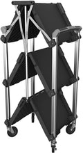 Load image into Gallery viewer, Olympia Tools 85-199 Pack-N-Roll Folding Collapsible Service Cart XL