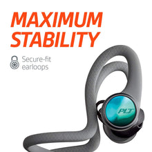 Load image into Gallery viewer, Plantronics BackBeat FIT 2100 Wireless Headphones, Sweatproof and Waterproof in Ear Workout Headphones, Black