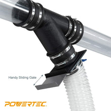 Load image into Gallery viewer, POWERTEC 70108 4-Inch Blast Gate for Vacuum/Dust Collector