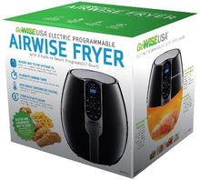 Load image into Gallery viewer, GoWISE USA 3.7-Quart Programmable Air Fryer with 8 Cook Presets