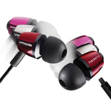 Load image into Gallery viewer, V-MODA Faders Tuned Metal Earplugs - Rouge