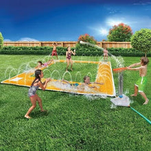 Load image into Gallery viewer, BANZAI 14ft x 14ft Homerun Splash Baseball Slide