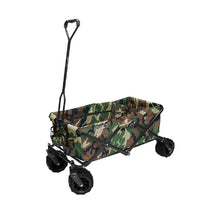 Load image into Gallery viewer, Creative Outdoor Distributor All-Terrain Collapsible Wagon with Shade Canopy - Use for Gardening, Tailgating, Beach Trips, Picnics, and More
