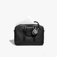 Load image into Gallery viewer, Hook &amp; Albert Black Leather Formal Briefcase