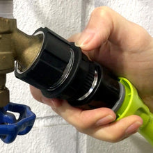Load image into Gallery viewer, Sun Joe AJQC-3PK 3 Count Aqua No-Splash Quick Connect Adapters
