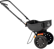 Load image into Gallery viewer, Scotts Turf Builder EdgeGuard Mini Broadcast Spreader (Holds up to 5,000 sq ft)