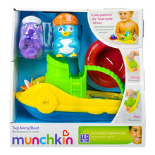 Load image into Gallery viewer, Munchkin Tug Along Boat Bath Toy