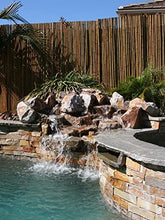 Load image into Gallery viewer, Backyard X-Scapes BAMA-BF01 Natural Rolled Bamboo Fence, 3/4&quot; D x 3&#39; H x 6&#39; L