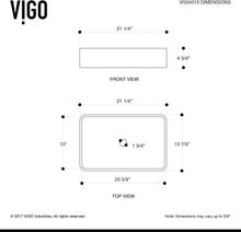 Load image into Gallery viewer, Vigo Vessel Bathroom Sink