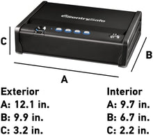 Load image into Gallery viewer, SentrySafe Gun Safe with Biometric Lock