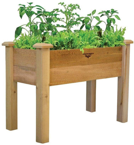 Gronomics Rustic Elevated Garden Bed - 18x34x32-10
