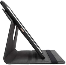 Load image into Gallery viewer, Targus VersaVu Classic Apple iPad (6th /5th gen), iPad Pro (9.7-inch), iPad Air 2 &amp; iPad Air Protective Case with Slim TriFold Stand Cover, Enhanced Audio, Secure Strap Closure, Black (THZ634GL)