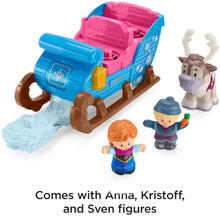 Load image into Gallery viewer, Disney GGV30 Frozen Kristoff&#39;s Sleigh by Little People