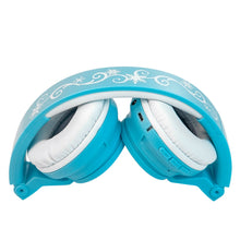 Load image into Gallery viewer, Frozen Bluetooth Headphones Disney Movie Wireless Kid Friendly Sound with Anna &amp; Elsa Graphics