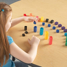 Load image into Gallery viewer, Learning Resources Fraction Tower Fraction Cubes, 51 Pieces