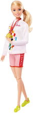 Load image into Gallery viewer, Barbie Olympic Games Tokyo 2020 Sport Climber Doll with Uniform, Tokyo 2020 Jacket, Medal, Harness, Weight and Climbing Clips for Ages 3 and Up