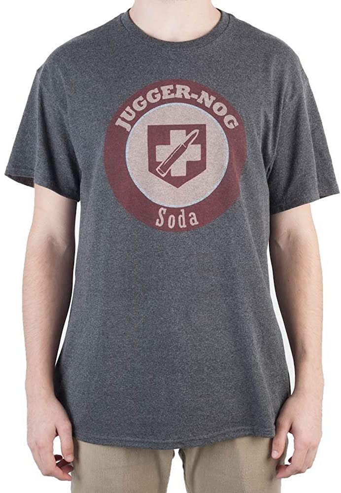 Call of Duty Juggernog T-Shirt (Large) - Gray