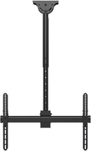 Load image into Gallery viewer, Promounts Apex Full Motion TV Ceiling Mount Bracket for 37-80” TVs up to 110 lbs, VESA from 200x200 to 600x400 with Bubble Level, Adjustable Height, 180° of Rotation, (UC-PRO310), Black
