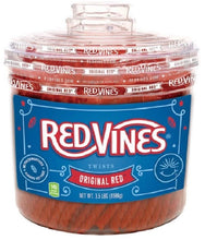 Load image into Gallery viewer, Red Vines Licorice, Original Red Flavor, 3.5LB Bulk Jar, Soft &amp; Chewy Candy Twists