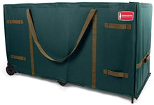 Load image into Gallery viewer, [Giant Rolling Tree Storage] - 15 Foot Christmas Tree Storage Bag | Heavy Duty Frame with Wheels to Fit Artificial Trees up to 15 Feet Tall | Separated Net Storage Area | Greenskeeper by Tree Keeper