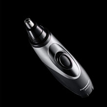Load image into Gallery viewer, Panasonic Men’s Ear and Nose Hair Trimmer with Vacuum Cleaning System, Wet Dry Hypoallergenic High-Performance with Dual Edge Blade, Black ER-GN70-K