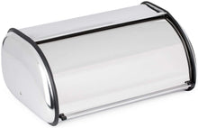Load image into Gallery viewer, Jiallo Stainless Steel Bread Box, Large, Silver