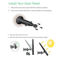 Load image into Gallery viewer, Arlo Accessory - Solar Panel | Compatible with Pro, Pro 2 | (VMA4600)