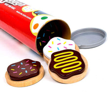 Load image into Gallery viewer, Melissa &amp; Doug Slice-and-Bake Wooden Cookie Play Food Set, Pretend Play, Materials, 28 Pieces, 10.5" H x 13.5" W x 3.25" L
