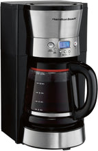 Load image into Gallery viewer, Hamilton Beach 46896A 10 Cup Coffee Maker with Vacuum Stainless Thermal Carafe, Black