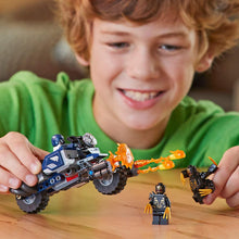 Load image into Gallery viewer, LEGO Marvel Avengers Captain America: Outriders Attack 76123 Building Kit (167 Pieces)