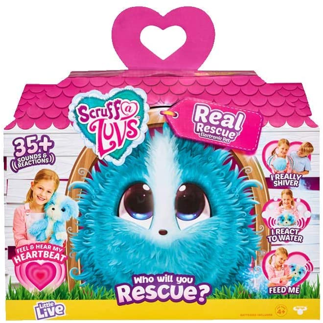 Little Live Scruff-a-Luvs Plush Mystery Electronic Rescue Pet - Real Rescue