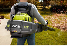 Load image into Gallery viewer, Ryobi 175 MPH 760 CFM 38cc 2-Cycle Gas Backpack Leaf Blower with Variable Speed Trigger