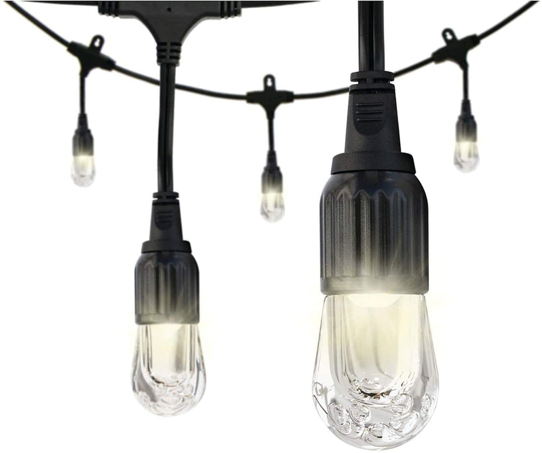 9 Acrylic Bulb Cafe LED Light (18 ft. L)