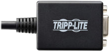 Load image into Gallery viewer, Tripp Lite DisplayPort to VGA Video Adapter, DP to VGA Video Converter, Active Display Adapter (M/F), 6 in. (P134-06N-VGA), Black