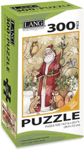 Load image into Gallery viewer, Lang Companies Woodland Santa 300 Piece Puzzle