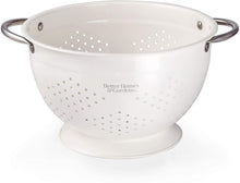 Load image into Gallery viewer, Better Homes &amp; Gardens 2 Piece Colander Set White