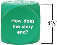 Load image into Gallery viewer, Learning Resources Reading Comprehension Cubes, 6 Colored Foam Cubes, Ages 6+, Multi-color