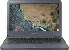 Load image into Gallery viewer, Samsung Chromebook 3 XE501C13-K01US, Intel Dual-Core Celeron N3060, 11.6" HD, 2GB DDR3, 16GB eMMC, Night Charcoal