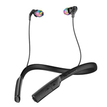 Load image into Gallery viewer, Skullcandy Method Bluetooth Wireless Sweat-Resistant Sport Earbuds with Microphone, Secure Around-The-Neck Collar, 9-Hour Rechargeable Battery, Perfect for Working Out, Black/Swirl