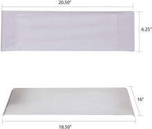 Load image into Gallery viewer, Casual Home Director Chair Canvas, 18.5&quot;W x 16&quot;D, White