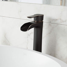 Load image into Gallery viewer, VIGO Niko Single Lever Vessel Bathroom Faucet with Pop Up