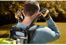 Load image into Gallery viewer, Ryobi RY40440 40 Volt 145 MPH 625 CFM Cordless Brushless Variable Speed Backpack Leaf Blower with Lithium-Ion Battery and Charge Kit