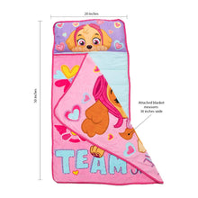 Load image into Gallery viewer, Paw Patrol Team Skye Nap Mat Set - Includes Pillow and Fleece Blanket – Great for Boys and Girls Napping at Daycare, Preschool, or Kindergarten