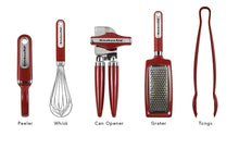 Load image into Gallery viewer, KitchenAid KC448BXERA 17-piece Tools and Gadget Set, Red
