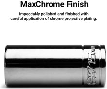 Load image into Gallery viewer, Capri Tools Shallow Socket, 1/4-Inch Drive, 6-Point, Metric