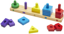 Load image into Gallery viewer, Melissa &amp; Doug Stack &amp; Sort Board